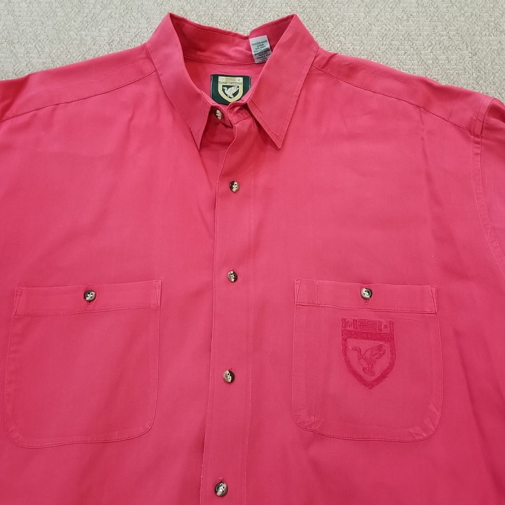Ducks Unlimited Short Sleeve Button Up Shirt XL